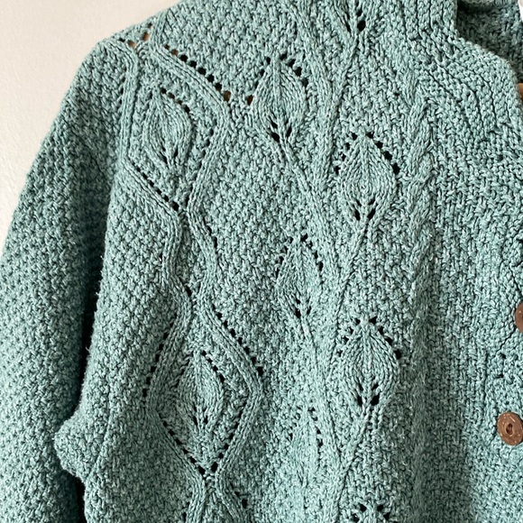 Vintage Christopher & Banks Cable Knit Sweater. Size L - Picture 8 of 8